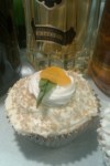 orange basil cupcake